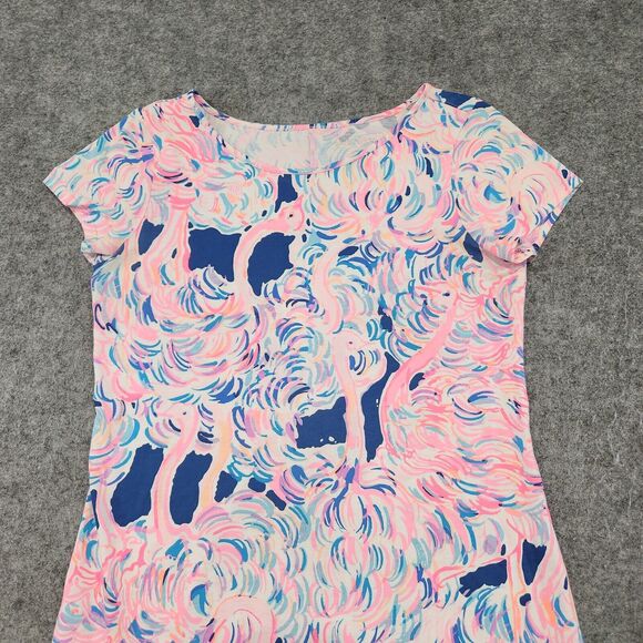 Lilly Pulitzer Womens S Small Marlowe Head In The Sand Pima Cotton Dress - Picture 5 of 16